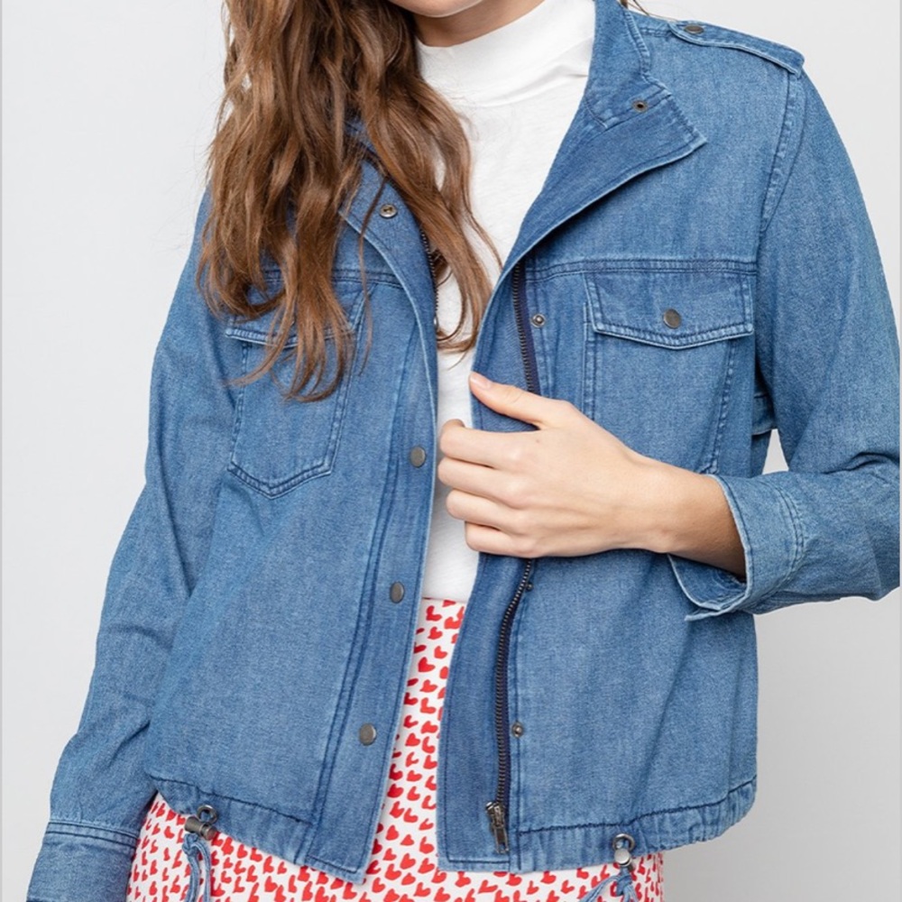Rails Collins lightweight denim utility jacket